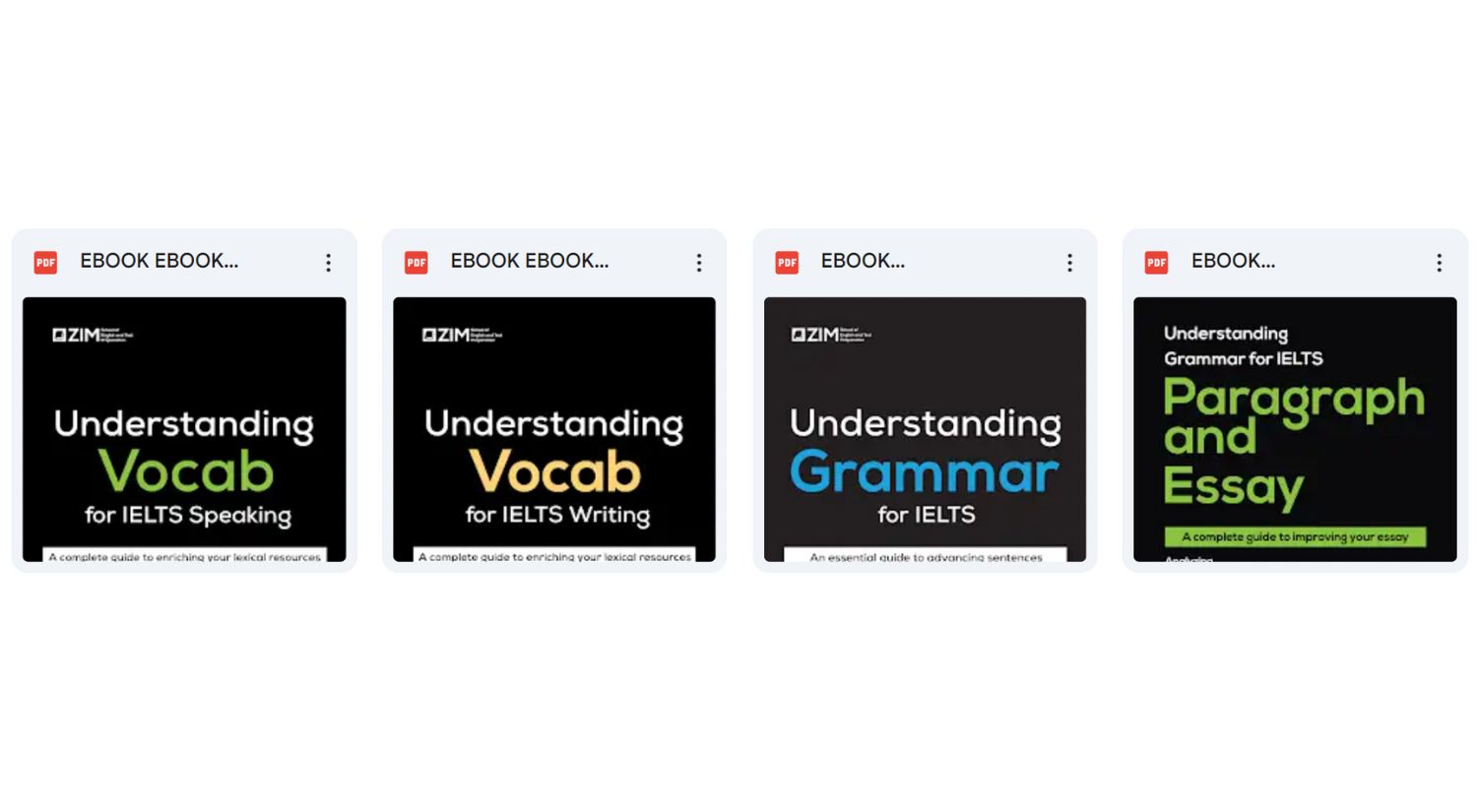 Bộ ebook giúp bạn nắm ngữ pháp và từ vựng IELTS qua nội dung rõ ràng, dễ áp dụng