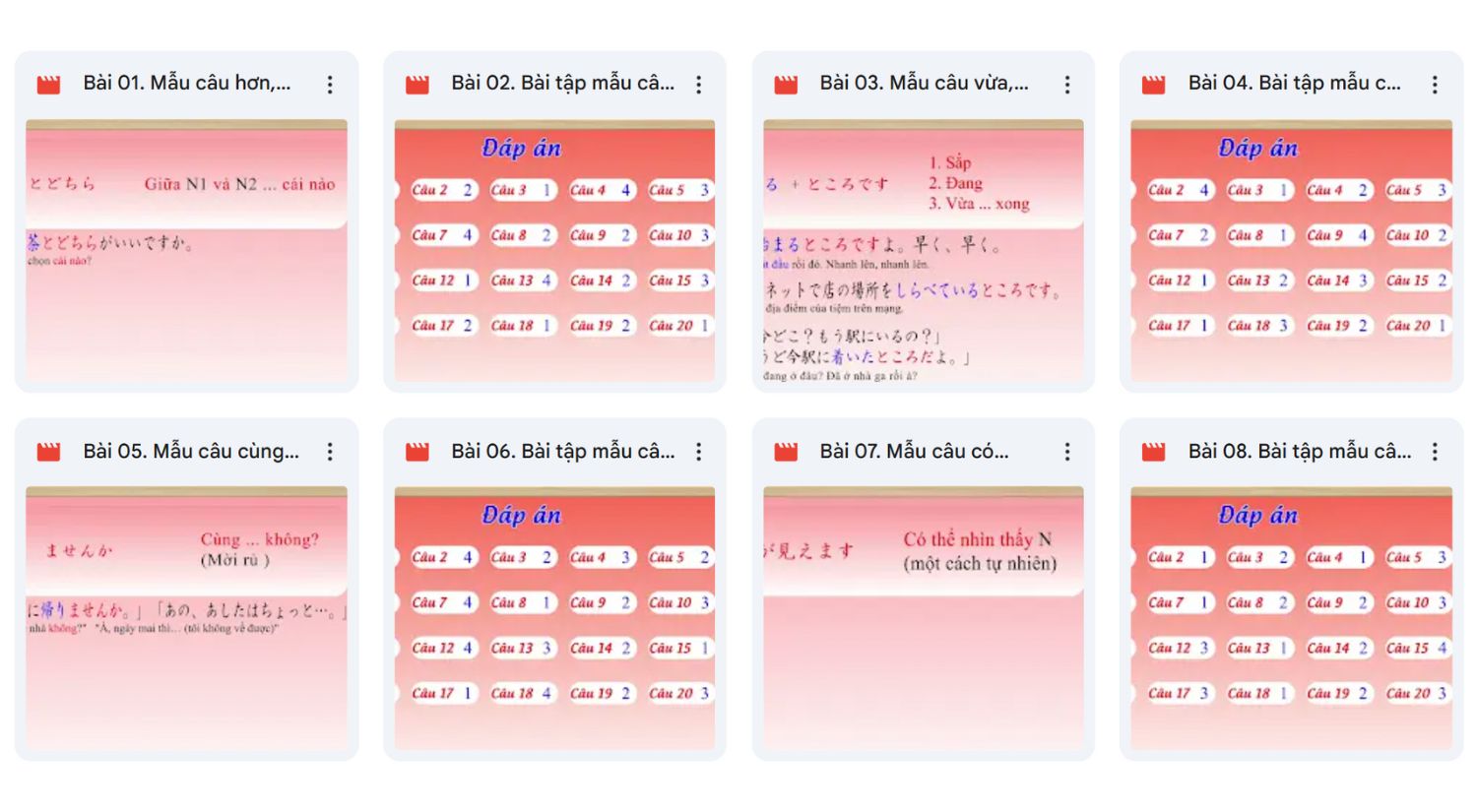 Khóa học giúp bạn nắm chắc ngữ pháp N4 phần 1 qua cấu trúc thông dụng và ví dụ rõ ràng