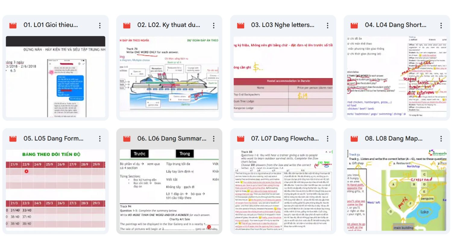 Khóa học giúp bạn nâng cao IELTS Listening qua bài nghe theo mức độ và chiến lược bắt từ khóa