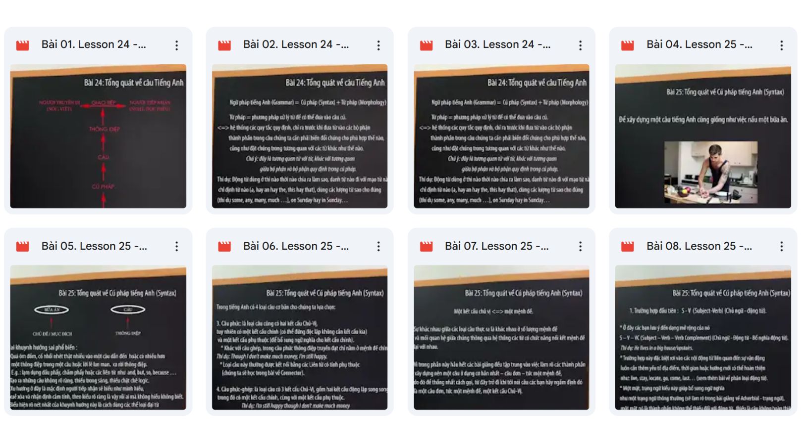 Khóa học giúp bạn hiểu và vận dụng cấu trúc câu tiếng Anh qua phân tích và biến đổi câu