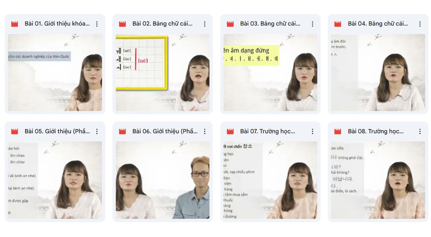 Khóa học giúp người mới xây nền tảng tiếng Hàn qua phát âm, từ vựng và mẫu câu cơ bản