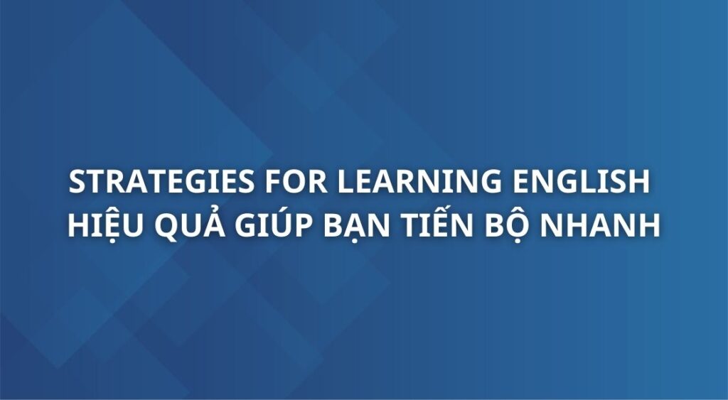 strategies-for-learning-english